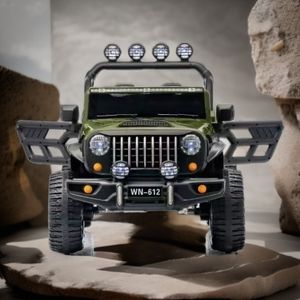 Детский электрический четырехколесный автомобиль-каталка класса люкс, классический дизайн, с двойным дистанционным управлением, для девочек и детей, двухместный - Product Image 4