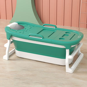 <span class=keywords><strong>Baignoire</strong></span> en plastique pour adultes avec couvercle, <span class=keywords><strong>pliable</strong></span>, écologique, grande <span class=keywords><strong>baignoire</strong></span> de <span class=keywords><strong>douche</strong></span> intérieure - Product Image 2