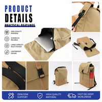 Sac à dos pour ordinateur portable multifonctionnel imperméable de haute qualité, sac de voyage décontracté quotidien pour hommes et femmes