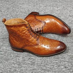 <span class=keywords><strong>Stivali</strong></span> <span class=keywords><strong>Chelsea</strong></span> Classici di Lusso Personalizzati per <span class=keywords><strong>Uomo</strong></span>, Stivaletti alla Moda con Fibbia, Nero e Marrone, in Vera <span class=keywords><strong>Pelle</strong></span>, Calzature Eleganti a Gambale Alto - Product Image 6