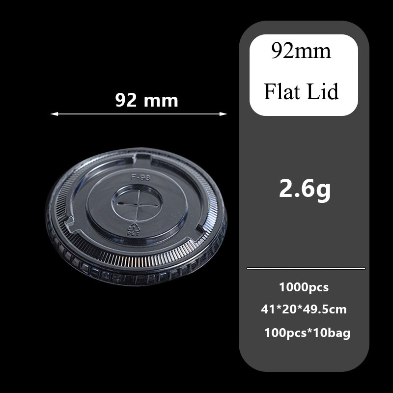 Couvercle plat de 92 mm de diamètre