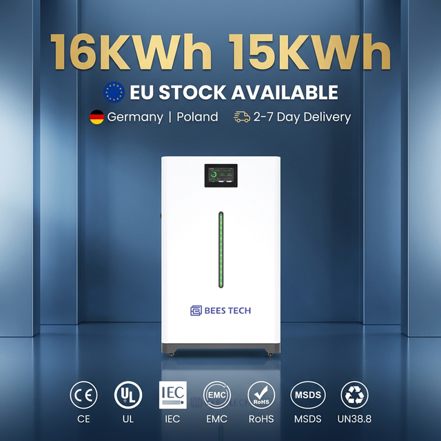EU PL DE Stock Lifepo4 Battery 51.2V 280Ah 300AH 314AH 5KW 10KW 15KW 16KW Lithium Battery Solar Energy System with JK BMS