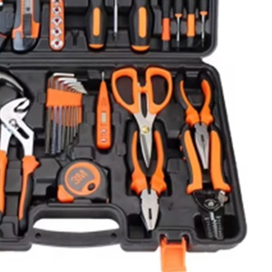 Ensemble <span class=keywords><strong>d</strong></span>'outils à main professionnels de 50 pièces, kit de réparation domestique, marteau, clé à molette, pinces, boîte à outils pour l'entretien domestique et le bricolage - Product Image 5
