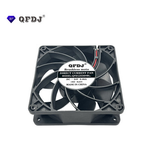 QFDJ DC Brushless Fan 120mm x 120mm x 38mm 12V IP68 Waterproof For <b>Humidifier</b> Sprayer Outdoor Equipment - Product Image 3