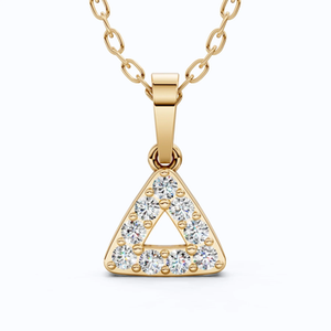 Elegant Diamond Pendant <b>Necklace</b> 18K Gold Fine Jewelry for Women Anniversary Gift Wholesale Supplier OEM - Product Image 5