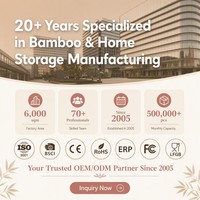 Panier à linge en bambou avec 2 sacs amovibles, certifié FSC, avec étagère supérieure et porte à lattes pour la chambre, la buanderie et la maison
