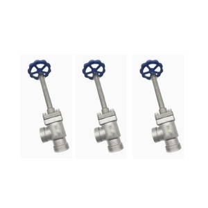 Vanne modulaire de qualité industrielle LF5 Vanne de régulation de débit pneumatique GNL avec buse de sortie - Product Image 2