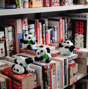 Ornamenti Micro-Paesaggistici OEM a Forma di Panda Gigante, Accessori Creativi per Giardinaggio con Personaggi di <span class=keywords><strong>Frozen</strong></span>, Design Carino - Product Image 3