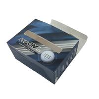 Boîte en carton pliable avec poignée découpée pour balles de golf Volvik – Emballage cadeau de détail et vente en gros