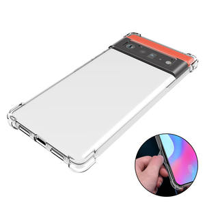 Funda Protectora Transparente de TPU Anti-Caídas para Teléfono Móvil, Compatible con Google <span class=keywords><strong>Pixel</strong></span> 7a, 8 Pro, <span class=keywords><strong>Pixel</strong></span> 10, Venta al Por Mayor - Product Image 5