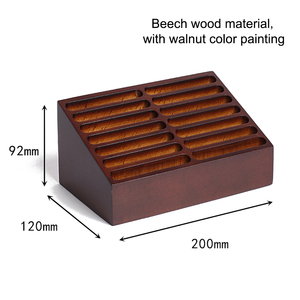 Portapenne <span class=keywords><strong>da</strong></span> scrivania e fermacarte <span class=keywords><strong>in</strong></span> <span class=keywords><strong>legno</strong></span> di noce, con scatola porta biglietti <span class=keywords><strong>da</strong></span> visita <span class=keywords><strong>in</strong></span> <span class=keywords><strong>legno</strong></span> di faggio, porta biglietti <span class=keywords><strong>da</strong></span> visita <span class=keywords><strong>in</strong></span> <span class=keywords><strong>legno</strong></span> naturale, ideale come regalo aziendale - Product Image 6