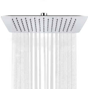 Cabezal de Ducha Rectangular de Acero Inoxidable, 0.8mpa, Rociador Superior Tipo Lluvia, Duradero, para Uso en Hogar, Baño y Hotel - Product Image 2