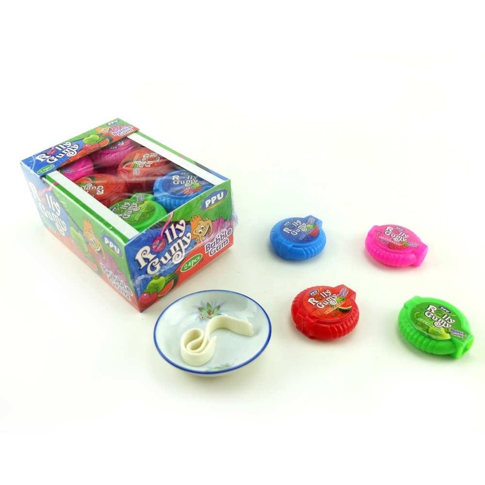 BG-001 Дональд рулон пузырьковая резинка мультфильм жевательная резинка