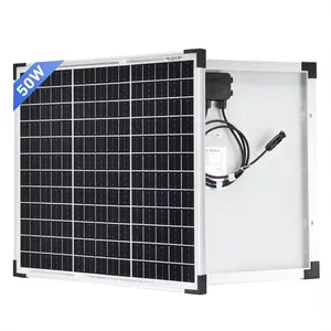 High Quality Mono Glass Solar Panels 20W 30W 40W 50W 100W 150W Solar Power Panel for Agriculture Irrigation Wells Water Pump