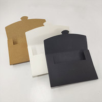 Boîte d'emballage pour téléphone portable en carton réutilisable de style enveloppe, neutre, pour l'électronique grand public avec logo personnalisé