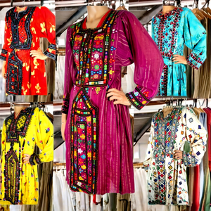 Vintage Banjara <b>Tribal</b> Banjara <b>Dress</b> Baluchi <b>Dress</b> - Product Image 1