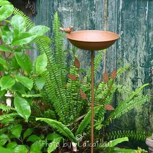 Mangeoire à oiseaux <span class=keywords><strong>de</strong></span> <span class=keywords><strong>jardin</strong></span> créative en <span class=keywords><strong>fer</strong></span> <span class=keywords><strong>forgé</strong></span> meubles d'extérieur baignoire à oiseaux avec support <span class=keywords><strong>de</strong></span> placage pour ornements <span class=keywords><strong>de</strong></span> balcon au sol - Product Image 3