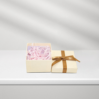 Papier en carton rigide de luxe boîte-cadeau à couvercle décollé boîte-cadeau en papier avec mousse EVA pour cosmétiques bijoux et emballage de cadeaux