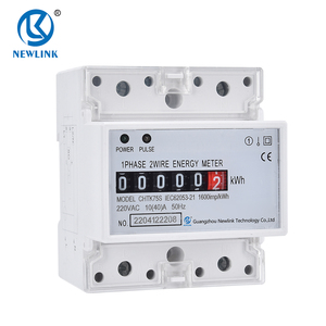 RS485 220/380V Digitaler Leistungs faktor monitor 1-20A 3-Phasen-4-Draht-DIN-Schienen-Energiezähler mit Spannungs strom frequenz anzeige - Product Image 6