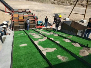 Alfombra de <span class=keywords><strong>hierba</strong></span> de minería de oro de plástico verde PE Dreamturf, <span class=keywords><strong>hierba</strong></span> de minería de plástico Gold <span class=keywords><strong>Mate</strong></span> 5 Star <span class=keywords><strong>para</strong></span> máquina de lavado de oro - Product Image 3