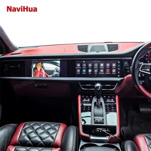 NaviHua New Arrival for Porsche Macan 2014 2016 Multimedia Car Radio Carplay Navigation Copilot 12.3" Dual Screen <b>Auto</b> Headunit - Product Image 2