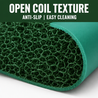 Tapis moderne pour chambre à coucher, imperméable, PVC, antidérapant, résistant à la décoloration, durable, fabriqué à la machine, facile à nettoyer, lavable, utilisation automobile
