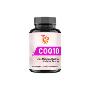 ซอฟต์เจลเสริมอาหารโคเอนไซม์ คิวเท็น (CoQ10) แบบกำหนดเองได้ ปริมาณสั่งซื้อขั้นต่ำน้อย ช่วยเสริมสร้างความแข็งแกร่งตลอดวัน - Product Image 1