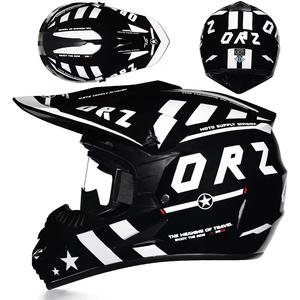 Casque <span class=keywords><strong>de</strong></span> vélo électrique pour hommes et femmes adultes Mountain Downhill ATV Casque complet pour enfants Karting Field Crossing - Product Image 4