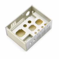 Carcasa de Plástico ABS Moldeada por Inyección para Amplificador de Audio, Panel Frontal de Aluminio Cepillado, Caja Electrónica Industrial, Personalizable OEM