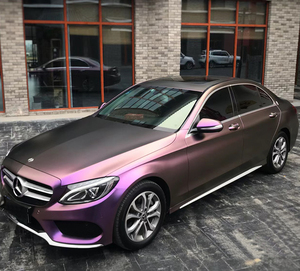 Vinilo Adhesivo para Automóviles, Color Cambiante Camaleón, Rojo Diamante Mate, Cobre, para Envolver Automóviles - Product Image 2