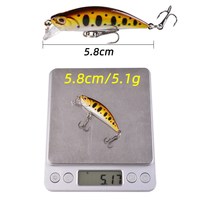 Micro leurre métallique, mini appât, longue portée, simulation bionique, appât coulant, équipement de pêche, en boîte, vente en gros