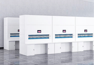 Smart Rotating Vertical Lift Steel <b>File</b> Cabinet Office Library Lab Height Selectable Layers Smart School <b>File</b> <b>Storage</b> Cabinet - Product Image 5