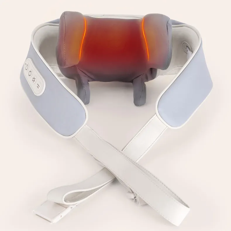 Kızılötesi masaj kemeri doğal tedavi boyun yoğurma elektrik Shiatsu masaj boyun ve omuz yoğurma iyi masaj