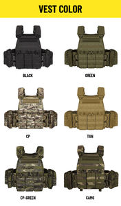 กระเป๋าเสื้อกั๊กยุทธวิธีสำหรับผู้ชายกระเป๋ากันน้ำทนทานทนทาน Molle chaleco - Product Image 5
