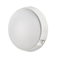 Redondo ovalado 10W 18W plástico aluminio IP65 impermeable PIR Sensor montado en la pared LED lámpara de pared proyecto exterior LED mamparo Luz