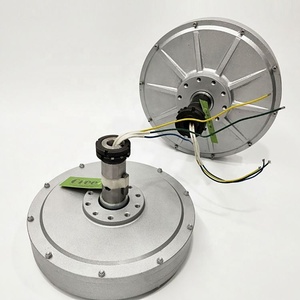 저소음 교류 발전기 하이드로 터빈 <span class=keywords><strong>500W</strong></span> 축 방향 플럭스 영구 자석 발생기 - Product Image 3