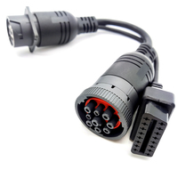Kabel Y J1939 Tipe 2 ke Soket OBD2, Kabel ELD, Pelacak GPS, Kabel Pelacak Truk Berat, Kabel Mesin ISO9001