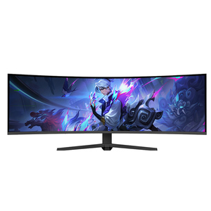 Monitor de Juegos LCD Curvo para PC de 49 Pulgadas con Diseño Profesional, Resolución 4K, Pantalla de 165Hz, Full HD, Vertical, para Escritorio - Product Image 1