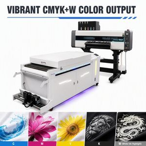 Wholesale A1 Dtf Printer Dual XP600 with Shaker Purifier 60cm Eco Friendly Heat Transfer <b>Machine</b> for T-Shirt - Product Image 2