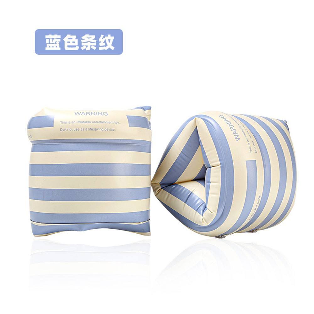 Striped Arm Ring, Blue (1 Pack of 2)