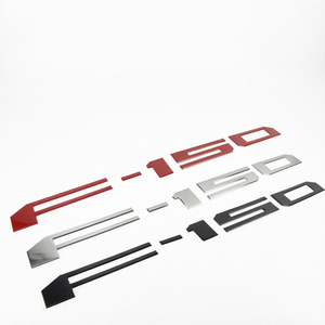 ABS Heckklappen-Buchstaben-Aufkleber-Set für Ford F150 2018-2019 Pickup-Truck Kofferraum-Emblem-Verzierung - Product Image 1