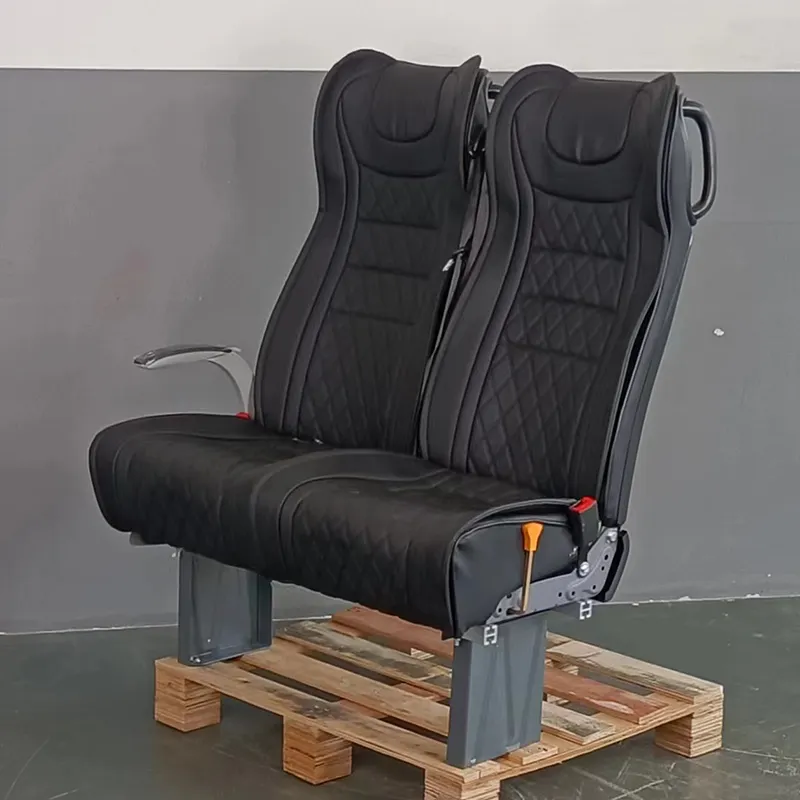 2024 Großhandel manueller Autositz einklappbare Einzeitseitsitze Doppelbank-Sessel mit Armlehne
