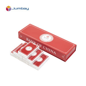 Cartes à jouer <span class=keywords><strong>de</strong></span> club <span class=keywords><strong>de</strong></span> poker personnalisées <span class=keywords><strong>de</strong></span> haute qualité, quatre couleurs, papier premium, 10 jeux, écologiques, coffret cadeau familial pour - Product Image 5