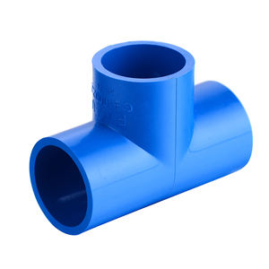 플라스틱 20mm-200mm 3way <span class=keywords><strong>PVC</strong></span> 파이프 및 피팅 DIN 표준 티 - Product Image 1