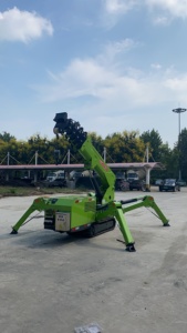 <span class=keywords><strong>Crawler</strong></span> gấp chân Cần Cẩu Bánh Xích Chất lượng cao nhỏ gọn cần cẩu thủy lực mini Spider <span class=keywords><strong>Crane</strong></span> giá - Product Image 2