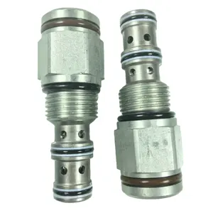 Threaded Hydraulic Cartridge Valves 2 Position 2 Way Internal Vent PD10-35 Directional Controls Piloted Normally Open