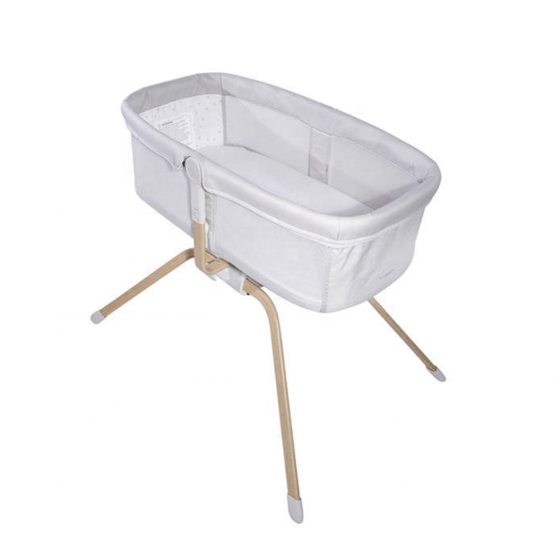 Lit bébé Portable cadre en métal pliant lit balançoire pour bébé pour nouveau-nés berceau berceau avec moustiquaire produits pour bébé