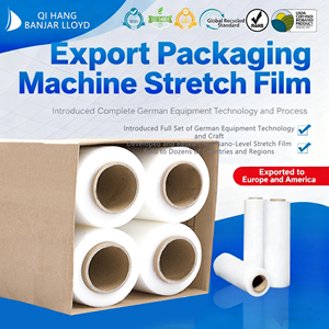 Película estirable transparente y de alta adherencia para unir unidades. Película estirable soplada con excelente resistencia al desgarro y a la fuerza. - Product Image 2