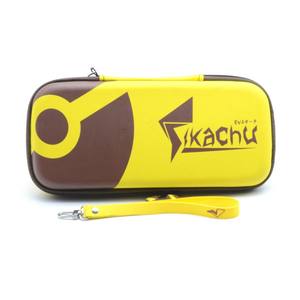 Nouvelle vente chaude dur étui de protection Kit pochette sac Playstand support corde pouce capuchon pour <span class=keywords><strong>Nintendo</strong></span> Switch <span class=keywords><strong>Pikachu</strong></span> - Product Image 4