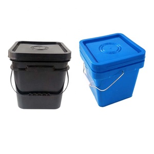 Xô Nhựa Vuông Trong Suốt Có Nắp 10L 20L - Product Image 3